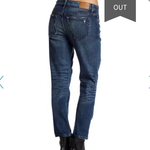 Joe's Ex Lover Distressed Cropped Jeans - Picture 2 of 8